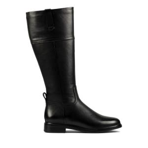 Botas Altas Clarks Clarkdale Hi Mujer Negras | CLK186VJA