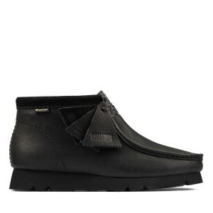 Botas Casuales Clarks Wallabee Boot GORE-TEX Mujer Negras | CLK174UWZ