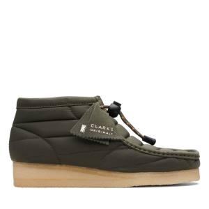 Botas Casuales Clarks Wallabee Mujer Verde Oliva | CLK074FVM