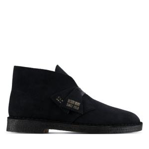 Botas De Desierto Clarks Desert Boot Hombre Azul Marino | CLK631FEB