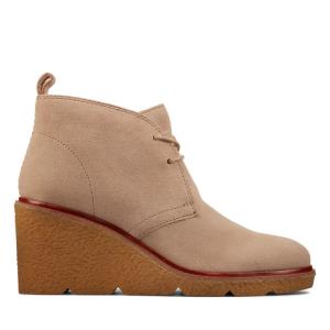 Botas de Tacon Clarks Clarkford DBT Mujer Marrones | CLK274PSZ