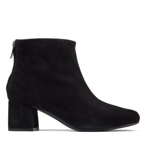 Botas de Tacon Clarks Sheer55 Zip Mujer Negras | CLK197BKC