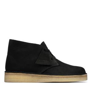 Botines Clarks Desert Coal Mujer Negras | CLK069KEG