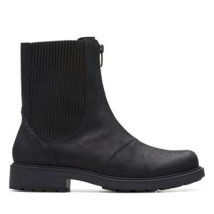 Botines Clarks Orinoco2 Up Mujer Negras | CLK961JKL