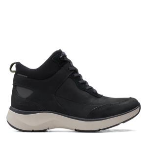 Botines Clarks Wave 2.0 Mid. Mujer Negras | CLK952FBN