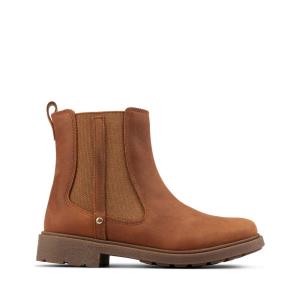 Originals Botas Clarks Astrol Orin Kid Niña Marrones | CLK589FGR