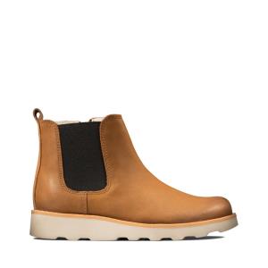 Originals Botas Clarks Crown Halo Kid Niña Marrones | CLK896EUR