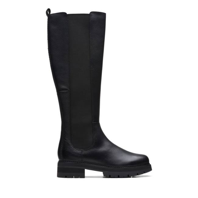 Botas Altas Clarks Orianna Long Mujer Negras | CLK102FYP