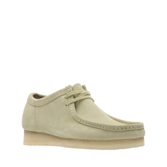 Botas Casuales Clarks Wallabee Hombre Verde | CLK298XAP