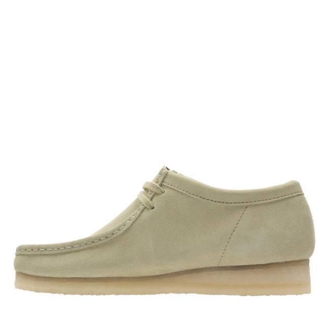 Botas Casuales Clarks Wallabee Hombre Verde | CLK298XAP