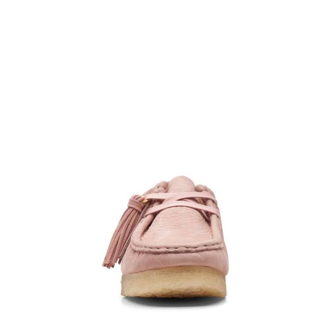 Botas Casuales Clarks Wallabee Mujer Rosas | CLK826DOT