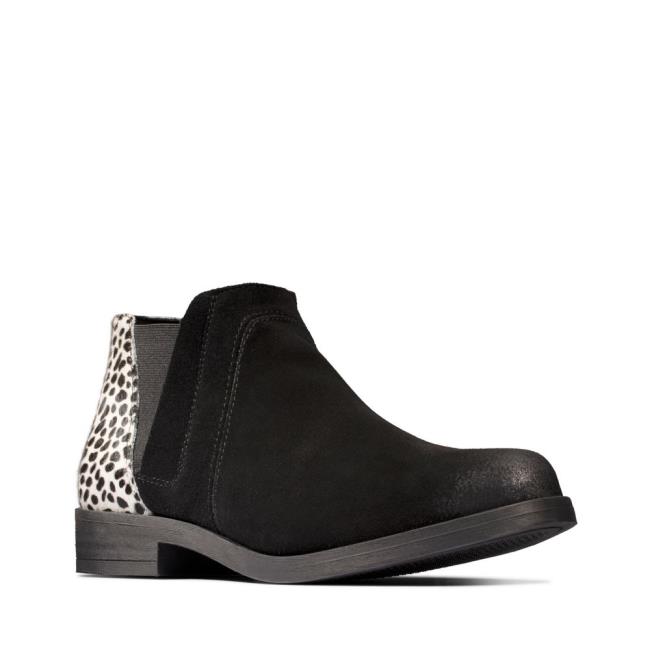 Botas Chelsea Clarks Demi 2 Beat Mujer Negras | CLK921AXL