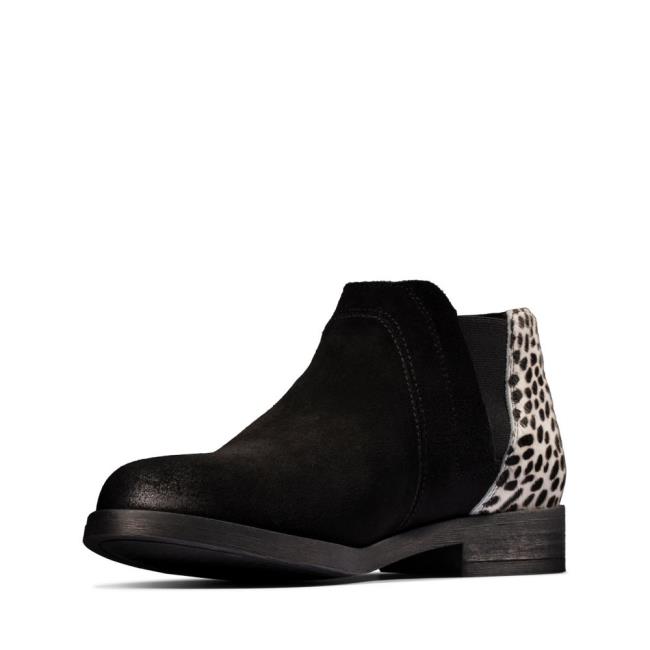 Botas Chelsea Clarks Demi 2 Beat Mujer Negras | CLK921AXL