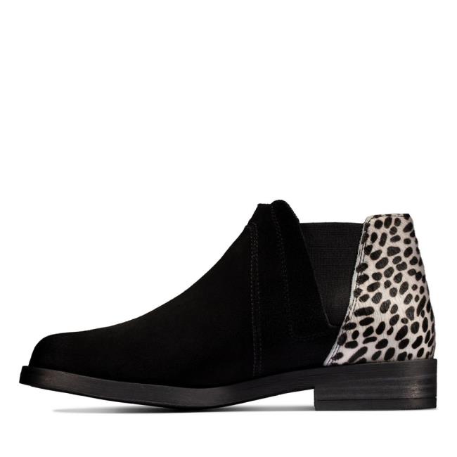 Botas Chelsea Clarks Demi 2 Beat Mujer Negras | CLK921AXL