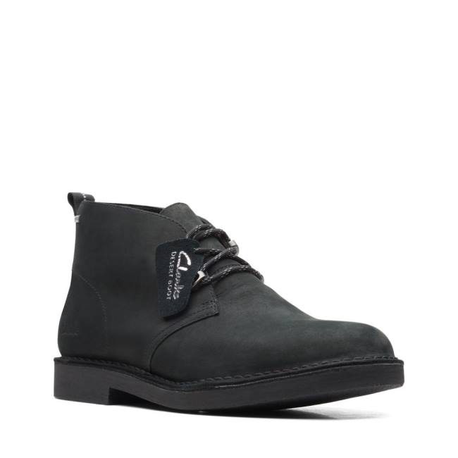 Botas De Desierto Clarks Desert Boot Classic 2 GORE-TEX Hombre Negras | CLK104GDR