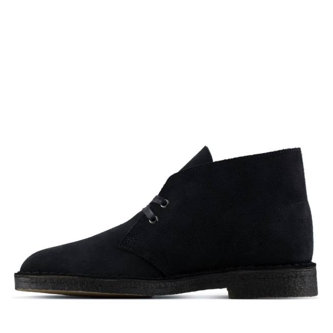 Botas De Desierto Clarks Desert Boot Classic Hombre Azul Marino | CLK349LNF