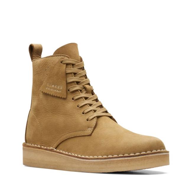 Botas De Desierto Clarks Desert Coal Classic Hi Mujer Marrones | CLK184VDX