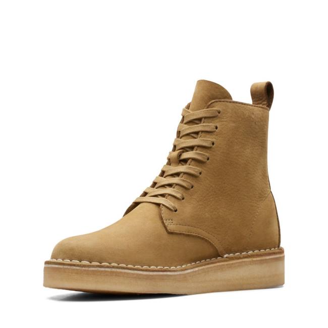 Botas De Desierto Clarks Desert Coal Classic Hi Mujer Marrones | CLK184VDX