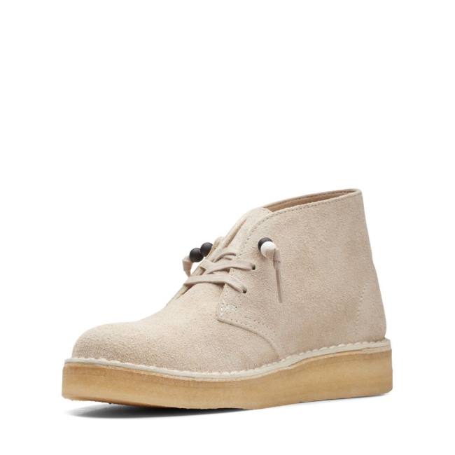 Botas De Desierto Clarks Desert Coal Classic Mujer Blancas | CLK968OAF