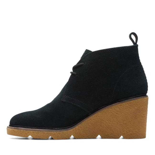 Botines Clarks Clarkford DBT Mujer Negras | CLK315XSV