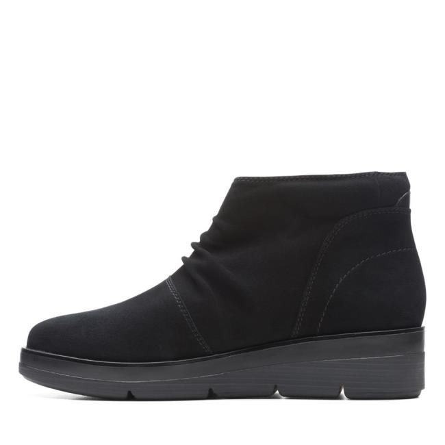 Botines Clarks Shaylin Up Mujer Negras | CLK943EPL