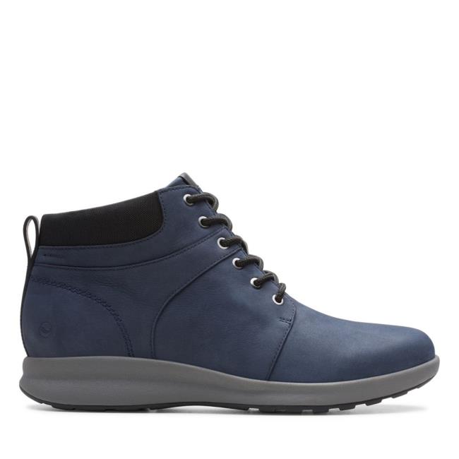 Botines Clarks Un Adorn Walk Mujer Azul Marino | CLK682ADH